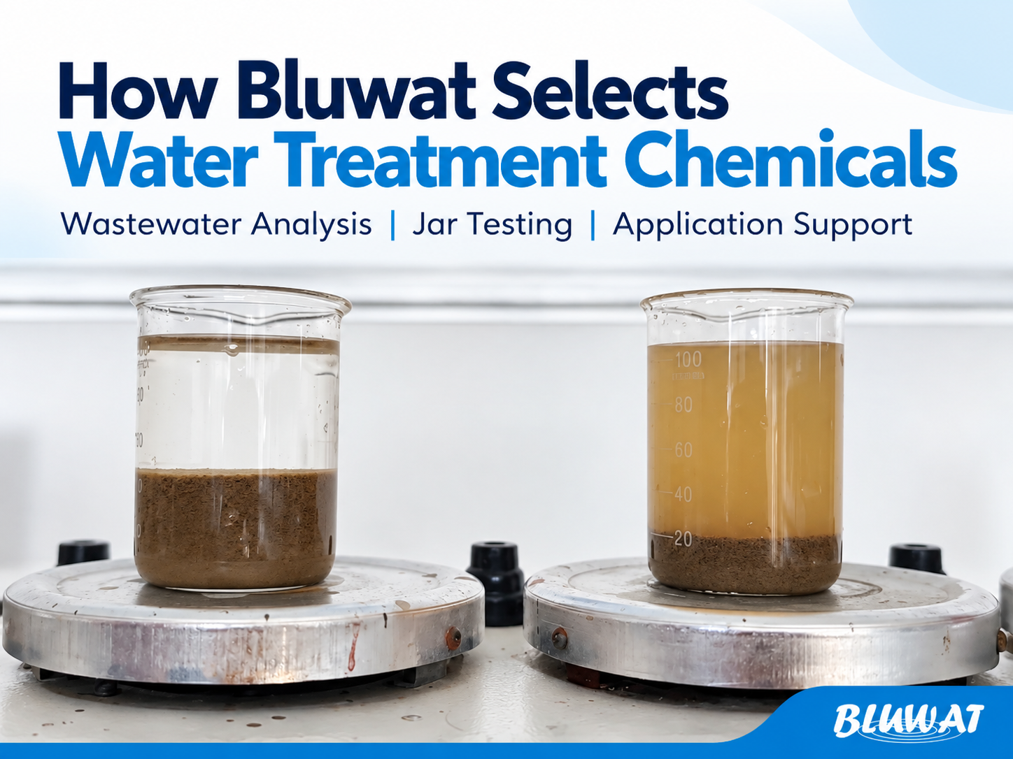 최신 회사 블로그 How Bluwat Helps Customers Choose the Right Water Treatment Chemicals