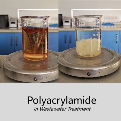 주문 100% 순수성 양이온 고분자 전해질 물 처리 화학물질 Polyacrylamide 온라인 제품