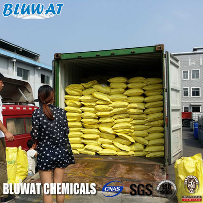 주문 인도네시아에 있는 물 처리를 위한 Yelllow 분말 PAC 30% 물 순화 화학물질 온라인 제품