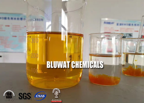 주문 직물 폐수 처리를 위한 50% 솔리드 콘텐트 Dicyandiamide 포름알데히드 수지 온라인 제품