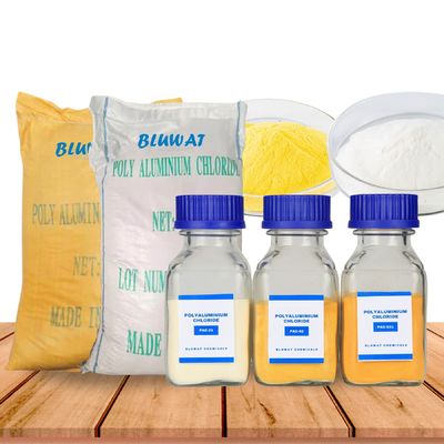 주문 화이트 파우더 노란색 파우더 폴리 알루미늄 클로라이드 온라인 제품
