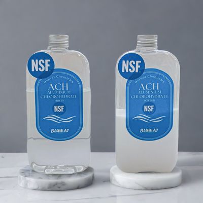 주문 호주 수처리 요구 사항을 위한 BLU ACH 분말 프리미엄 알루미늄 클로로하이드레이트 광산 폐수 슬러지 탈수 음용수 온라인 제품