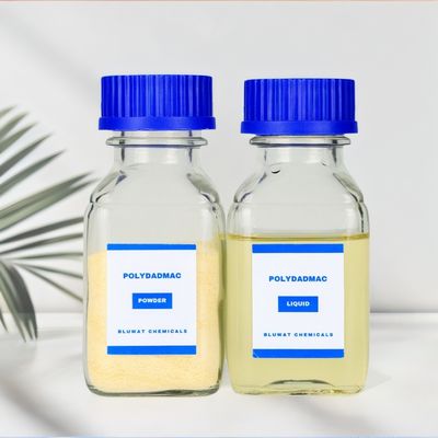 주문 카타르의 수처리 및 폐수 처리를 위한 PolyDADMAC 액체 양이온성 응집제 고분자 응집제 – BLU DA 시리즈 온라인 제품