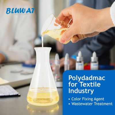 주문 섬유 폐수 처리 및 색상 고정을 위한 PolyDADMAC | Bluwat Chemicals 온라인 제품