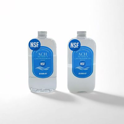 주문 알루미늄 클로로하이드레이트 ACH CAS No. 12042-91-0, 백색 분말 및 투명 액체, 수처리용 온라인 제품