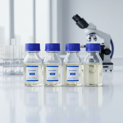 주문 50% 고 고체 중위 viskosity PolyDADMAC DA502 안정적인 수처리 및 지속적인 폐수 정화 시스템을 위한 카티온 폴리머 온라인 제품