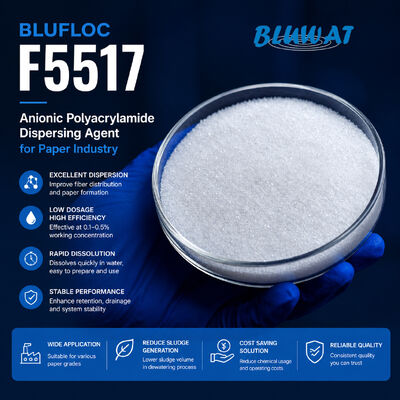 주문 재활용 종이 및 고속 종이 기계용 종이 펄프 분산물 BLUFLOC F5517 온라인 제품