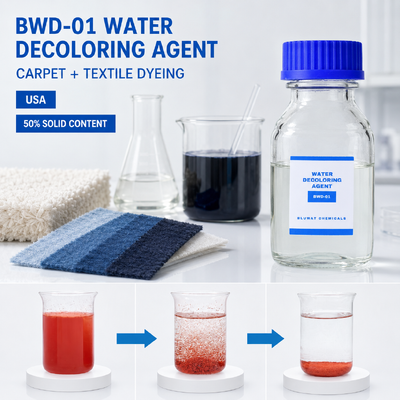 구입하다 BWD-01 50% 고형분 함량의 탈색제 (섬유 폐수 처리를 위한 양이온 폴리머 사용) 온라인 제품