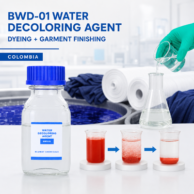 구입하다 BWD-01 콜롬비아 섬유 염색 및 의류 마감 폐수용 수성 탈색제 온라인 제품
