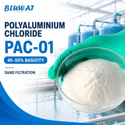 구입하다 45-55% 기본성 25kg 가방 PAC-01 모래 필트레이션 전처리를 위한 폴리알루미늄 클로라이드 온라인 제품