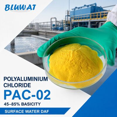 구입하다 45-85% 기본성 분사 건조 된 PAC-02 표면 수 DAF 처리용 폴리알루미늄 염화물 온라인 제품
