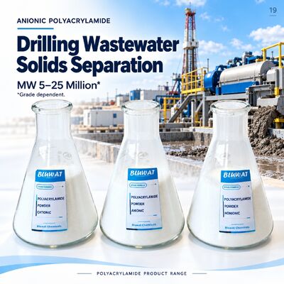 구입하다 Anionic Polyacrylamide APAM 5-25 Million MW 89% Min Solid for Drilling Wastewater Solids Separation CAS 9003-05-8 ISO 9001 Manufacturer 25kg PE Bag 온라인 제품