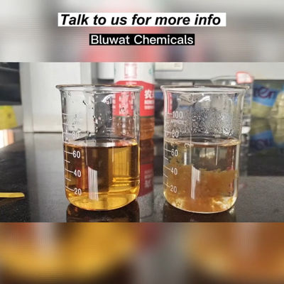 주문 작용제 디시안디아미드 포름알데히드 수지를 소색시키는 블루워트 물에 의한 화학적 폐수 처리 온라인 제품