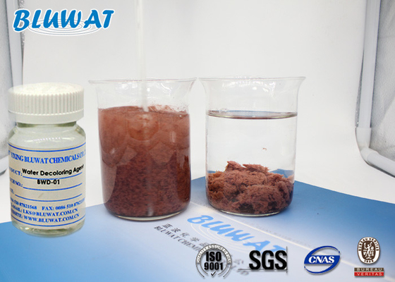 BLUWAT 물 탈색제 BWD-01 50-55% ISO9001 SGS BV
