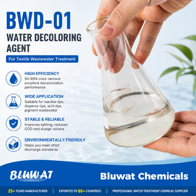 BWD-01 디시안디아마이드 포말알데히드 합금 염색제 염색제 섬유공업 폐수 처리