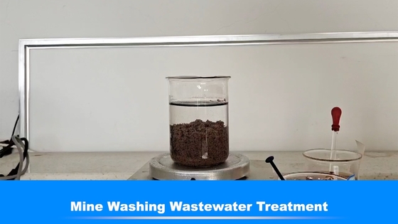 광산 세척 Bluwat 양이온성 폴리아크릴아미드 폐수 처리 응집