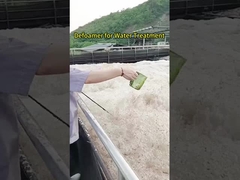 폐수 처리에서 폼을 줄이는 방법